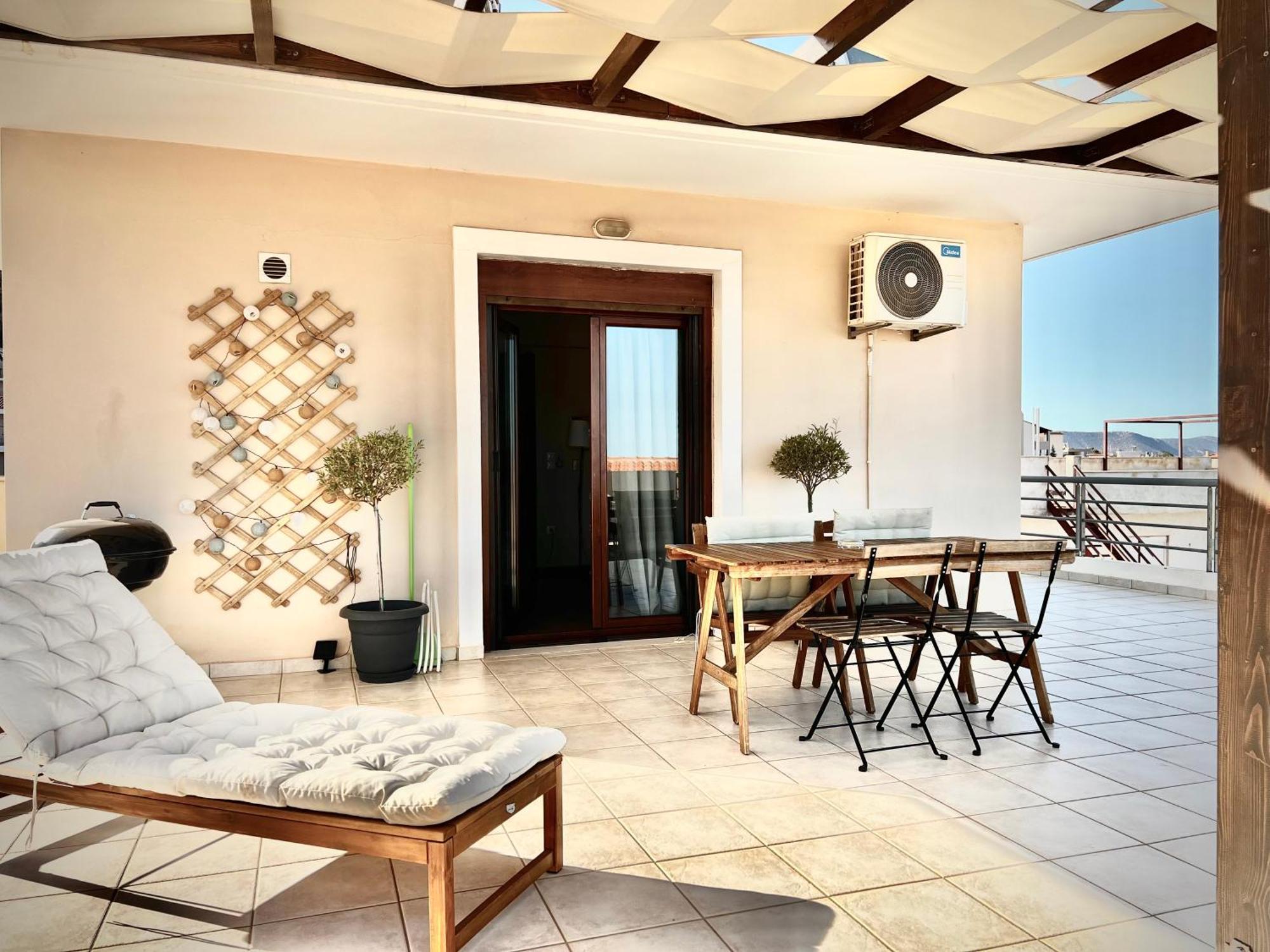 Sunrise Studio With Unhindered View To The Sea. Néa Mákri Exterior foto